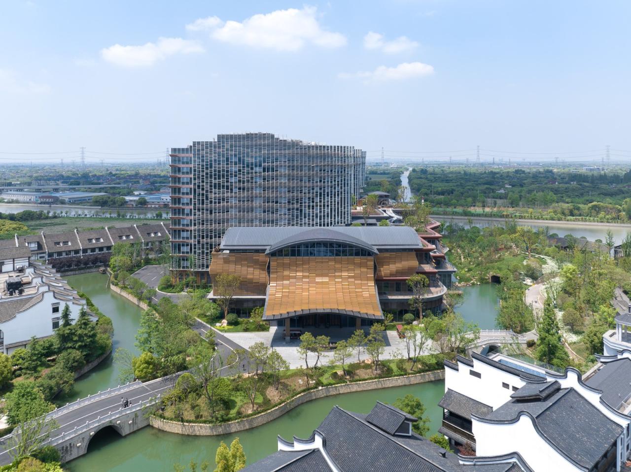 BIM建筑|乌镇堤上酒店外立面设计 / 上海直线建筑设计事务所 BIM建筑|乌镇堤上酒店外立面设计 / 上海直线建筑设计事务所