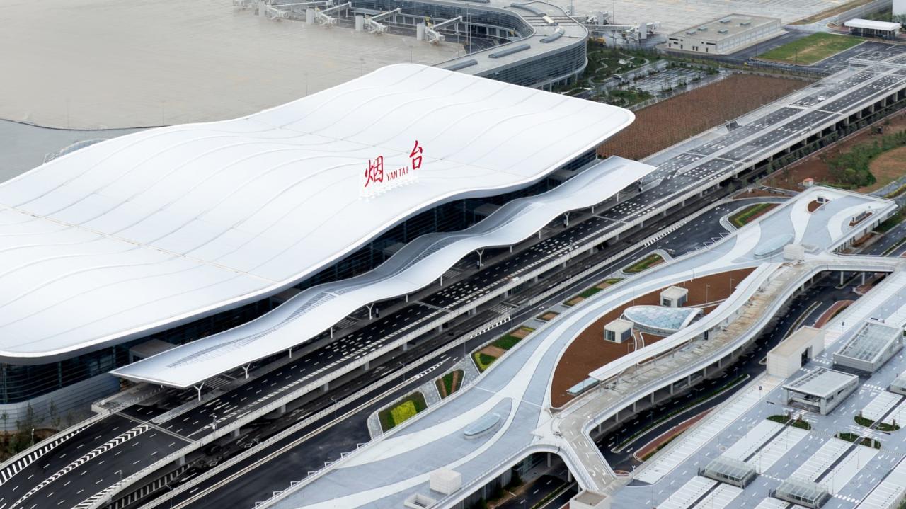 BIM建筑|烟台蓬莱国际机场二期 / 中国建筑西南设计研究院有限公司 BIM建筑|烟台蓬莱国际机场二期 / 中国建筑西南设计研究院有限公司