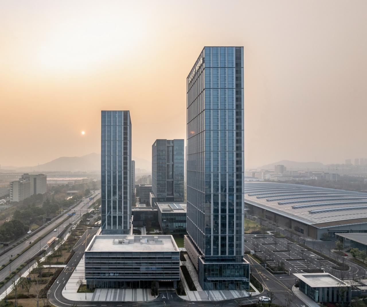 BIM建筑|西奥电梯产业园:先进智造与永续生活兼容的“未来工厂”/goa大象设计 BIM建筑|西奥电梯产业园:先进智造与永续生活兼容的“未来工厂”/goa大象设计