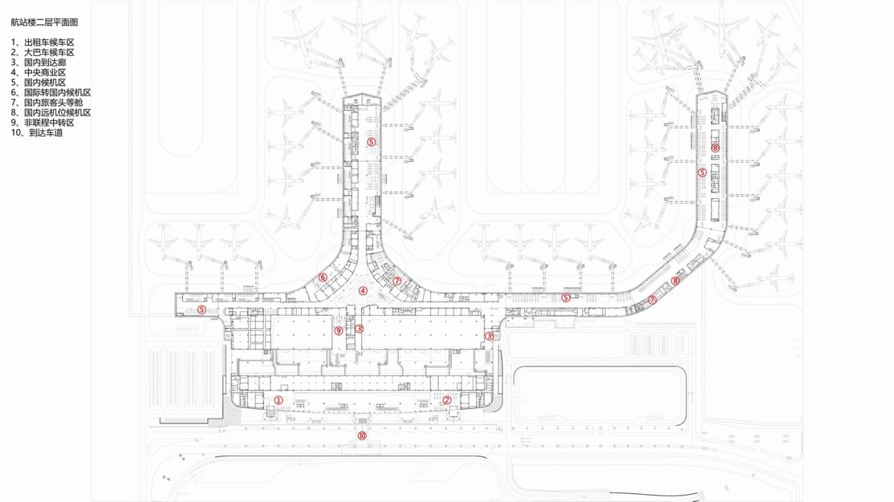 BIM建筑|烟台蓬莱国际机场二期 / 中国建筑西南设计研究院有限公司 BIM建筑|烟台蓬莱国际机场二期 / 中国建筑西南设计研究院有限公司