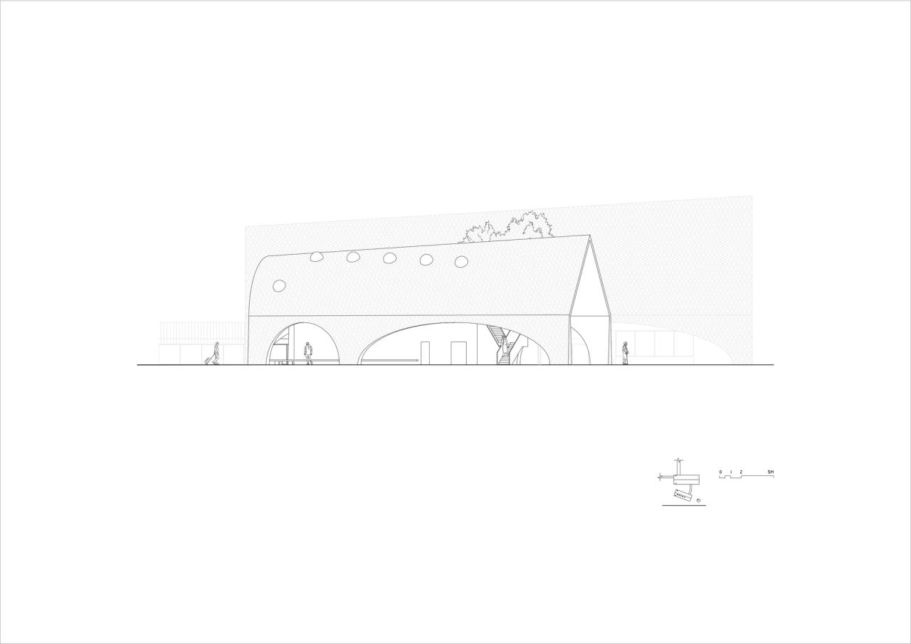BIM建筑|虾峙客运站 / 致正建筑工作室 BIM建筑|虾峙客运站 / 致正建筑工作室
