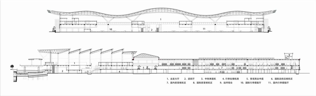 BIM建筑|烟台蓬莱国际机场二期 / 中国建筑西南设计研究院有限公司 BIM建筑|烟台蓬莱国际机场二期 / 中国建筑西南设计研究院有限公司