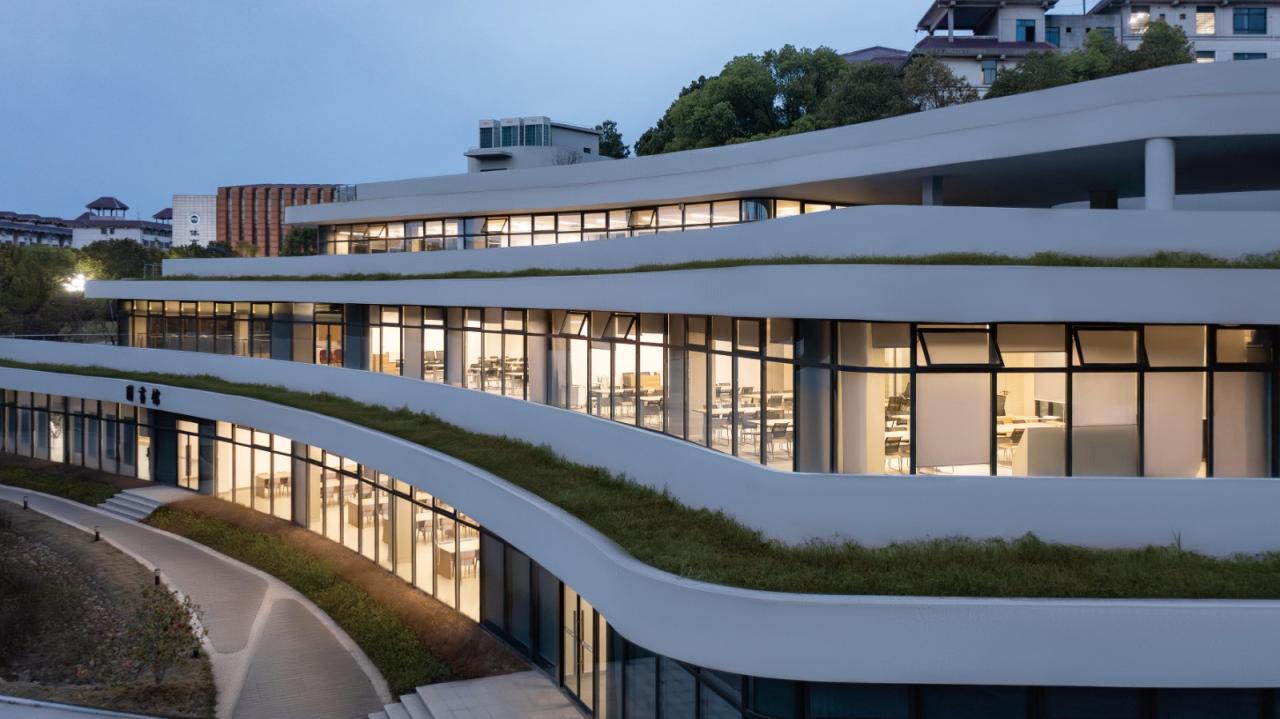 BIM建筑|长沙市南雅中学图书馆 / 中机国际罗劲工作室 BIM建筑|长沙市南雅中学图书馆 / 中机国际罗劲工作室