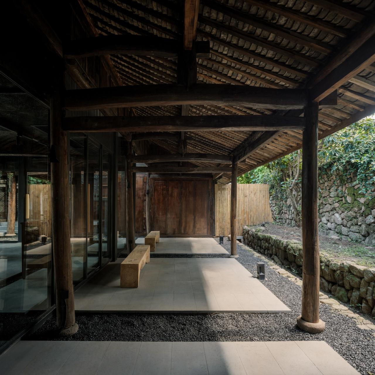 BIM建筑|山庾茶肆,修旧增新 / 奥室建筑 BIM建筑|山庾茶肆,修旧增新 / 奥室建筑