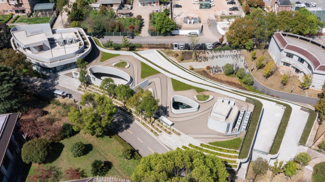 BIM建筑|长沙市南雅中学图书馆 / 中机国际罗劲工作室 BIM建筑|长沙市南雅中学图书馆 / 中机国际罗劲工作室