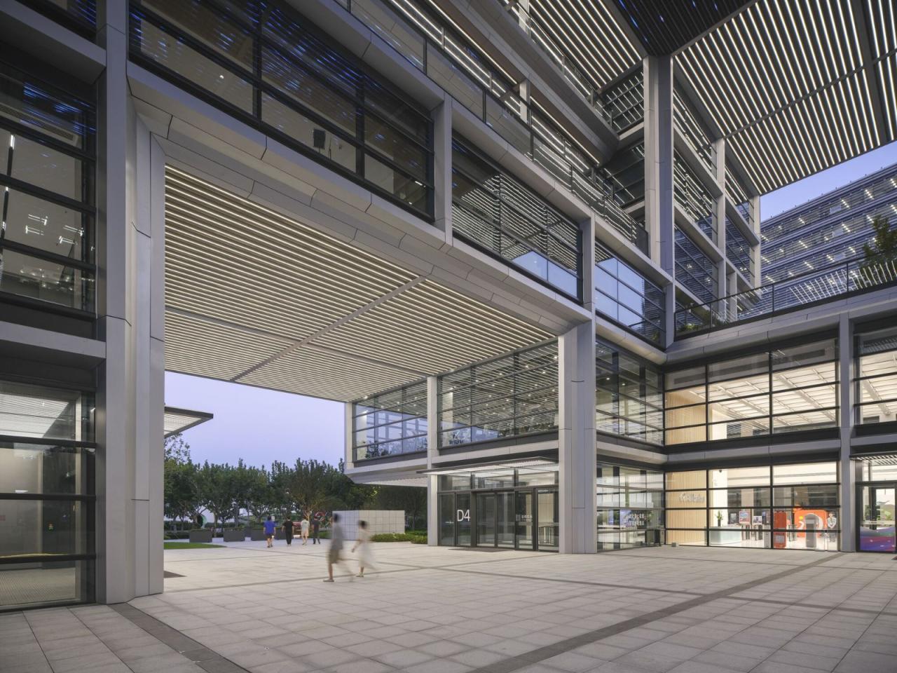 BIM建筑|阿里巴巴上海园区 / Foster + Partners BIM建筑|阿里巴巴上海园区 / Foster + Partners