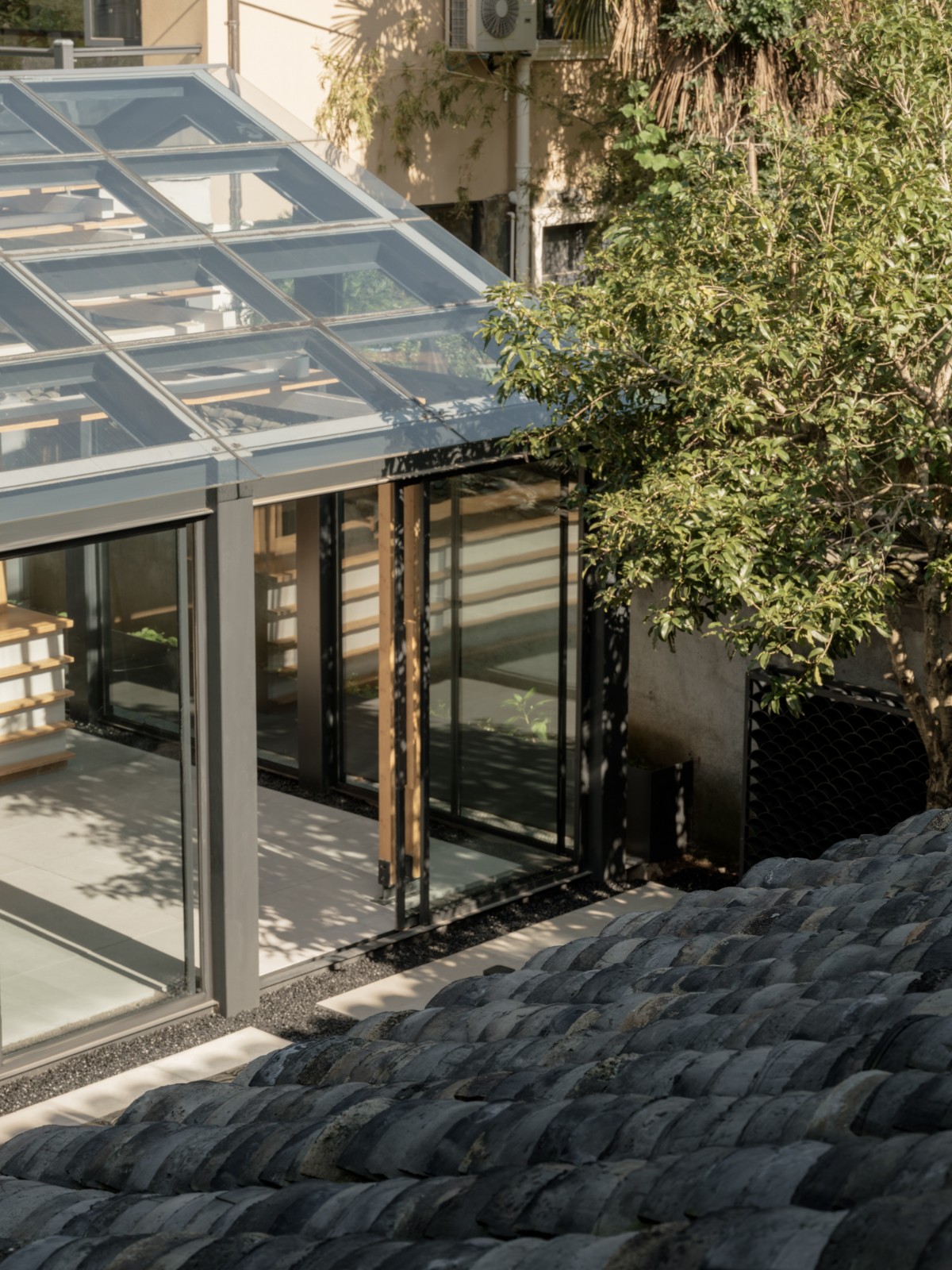 BIM建筑|山庾茶肆,修旧增新 / 奥室建筑 BIM建筑|山庾茶肆,修旧增新 / 奥室建筑