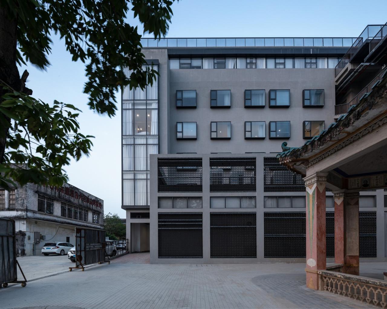 BIM建筑|改造、加建与扩建,江门市乡村振兴培训中心 / 华南理工大学建筑设计研究院 BIM建筑|改造、加建与扩建,江门市乡村振兴培训中心 / 华南理工大学建筑设计研究院