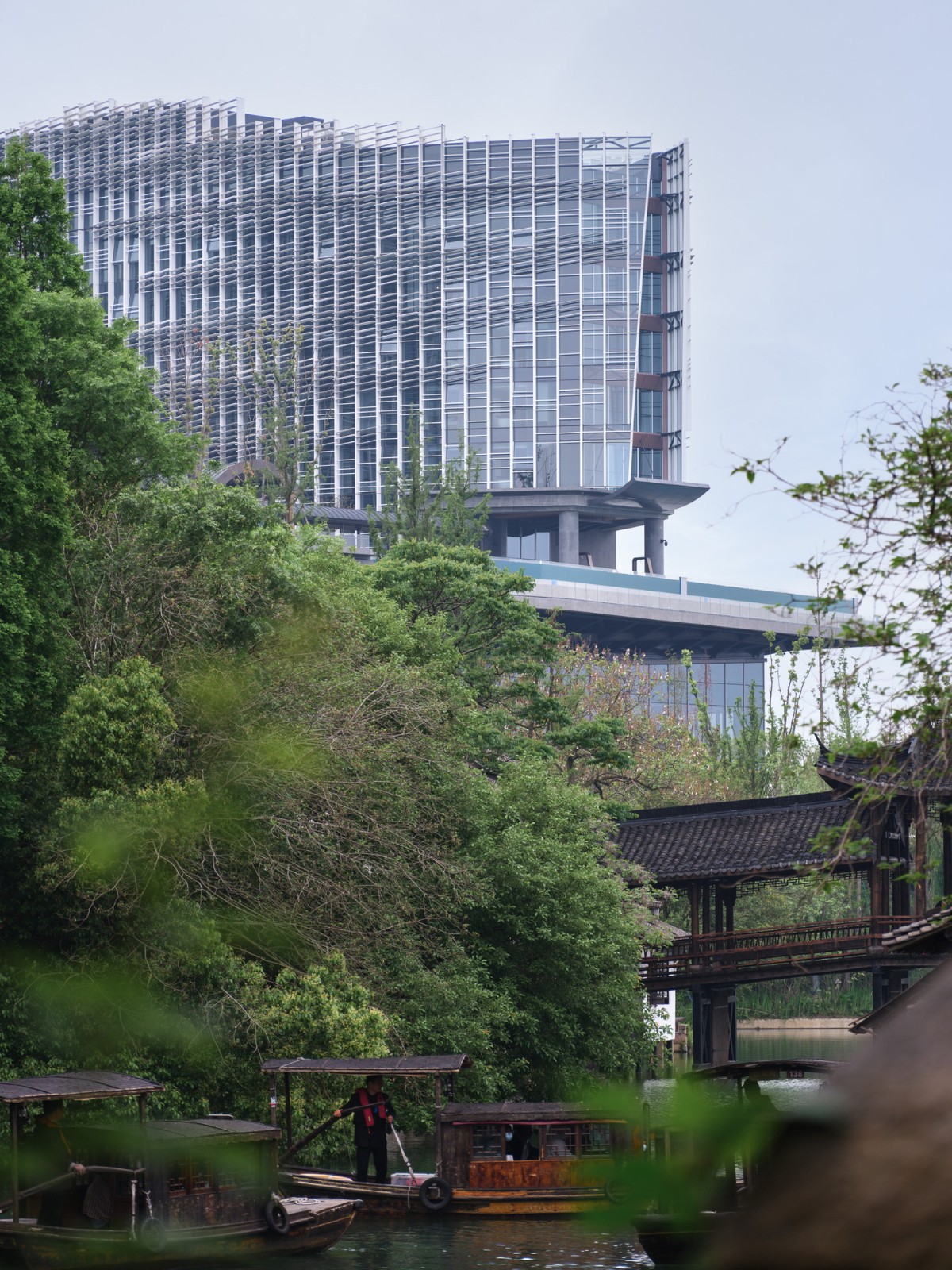 BIM建筑|乌镇堤上酒店外立面设计 / 上海直线建筑设计事务所 BIM建筑|乌镇堤上酒店外立面设计 / 上海直线建筑设计事务所