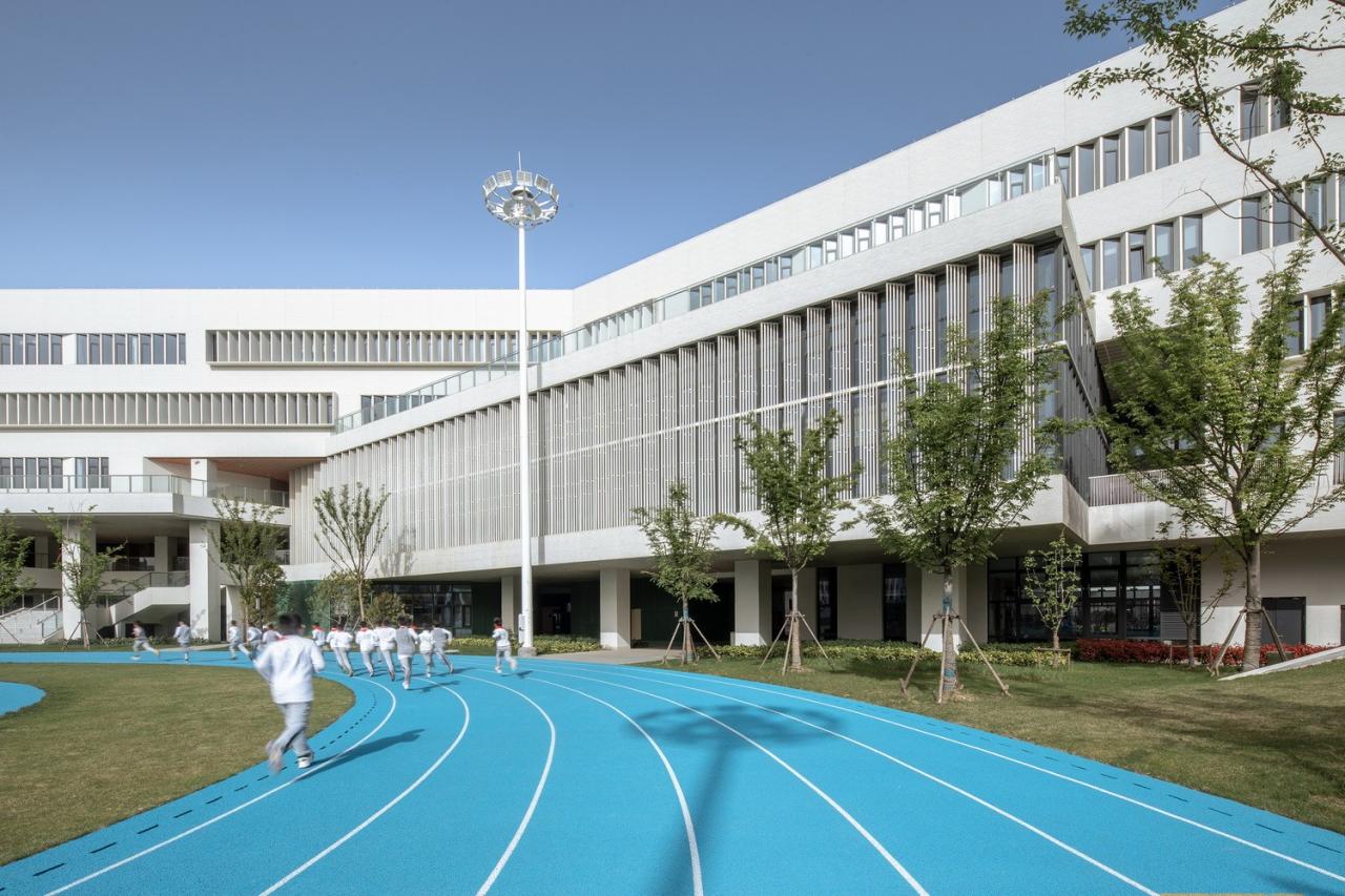 BIM建筑|乐活学园:上海青浦兰生学校 / 上海华都建筑规划设计有限公司 BIM建筑|乐活学园:上海青浦兰生学校 / 上海华都建筑规划设计有限公司