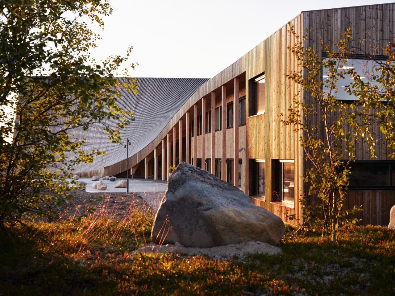 BIM建筑|Čoarvemátta 文化与教育中心 / Snøhetta + 70°N arkitektur + Joar Nango BIM建筑|Čoarvemátta 文化与教育中心 / Snøhetta + 70°N arkitektur + Joar Nango