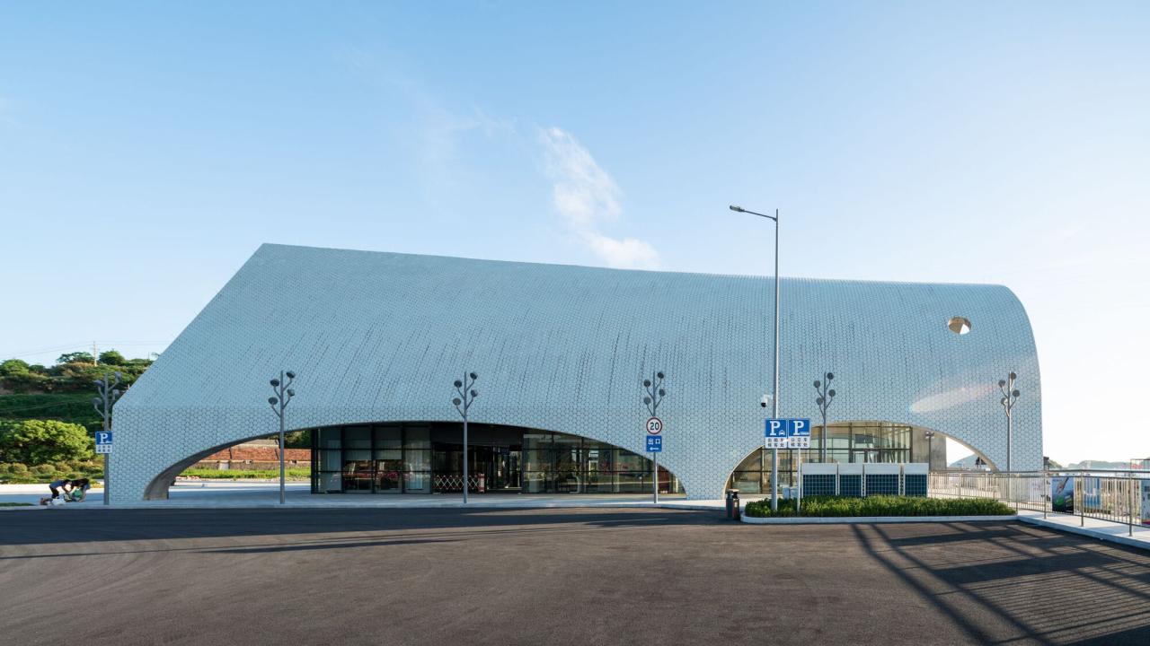BIM建筑|虾峙客运站 / 致正建筑工作室 BIM建筑|虾峙客运站 / 致正建筑工作室