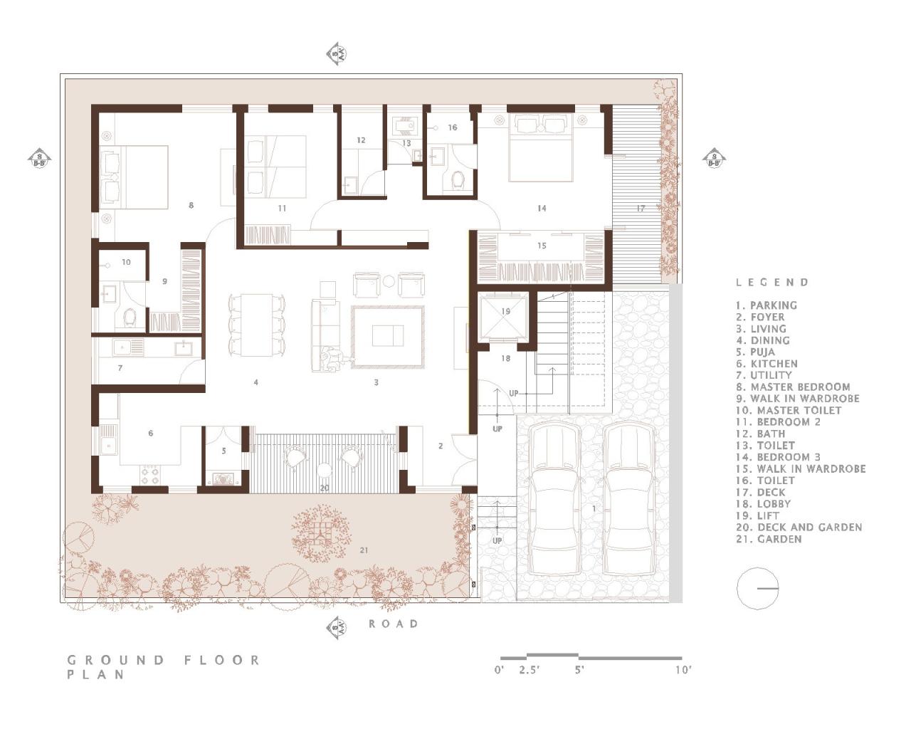 BIM建筑|马杜拉之屋 / Design Kacheri BIM建筑|马杜拉之屋 / Design Kacheri