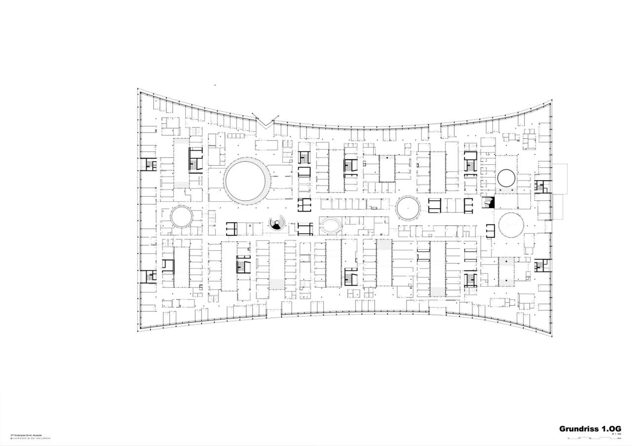 BIM建筑|苏黎世大学儿童医院 / 赫尔佐格与德梅隆事务所 BIM建筑|苏黎世大学儿童医院 / 赫尔佐格与德梅隆事务所