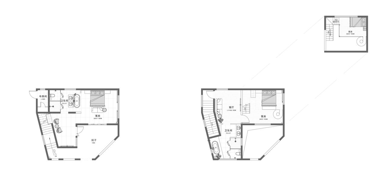 BIM建筑|柿柿如意•南野际民宿 / UAO 瑞拓设计 BIM建筑|柿柿如意•南野际民宿 / UAO 瑞拓设计