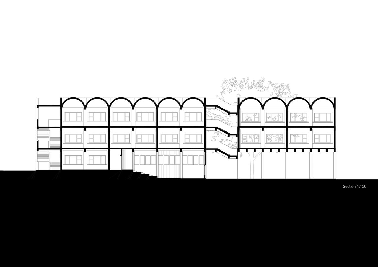 BIM建筑|沿江乡村学校 / DOMAT BIM建筑|沿江乡村学校 / DOMAT