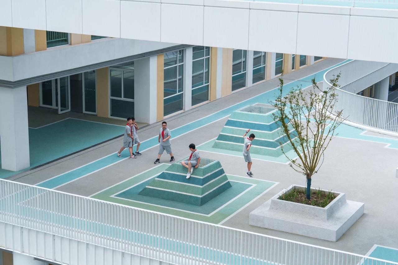 BIM建筑|上海市实验学校嘉定新城分校 / 大观景观 BIM建筑|上海市实验学校嘉定新城分校 / 大观景观