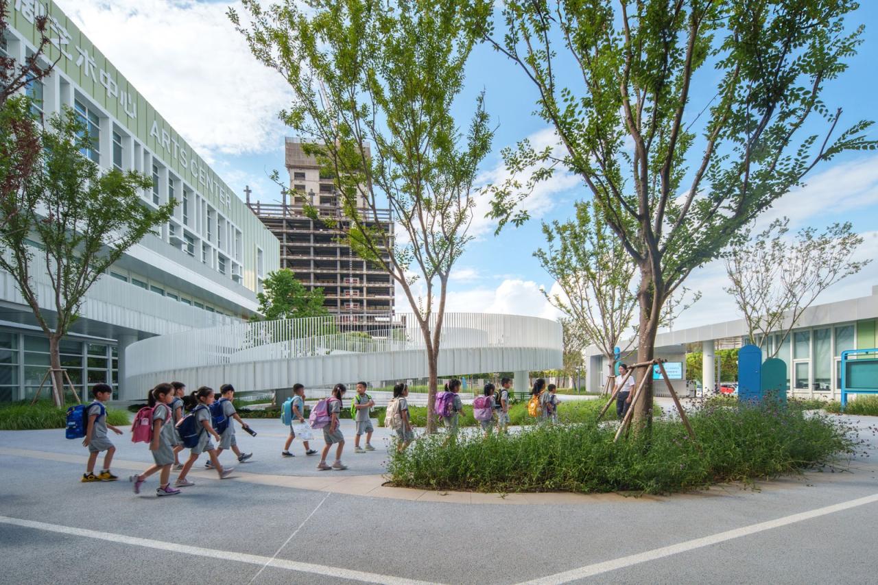 BIM建筑|上海市实验学校嘉定新城分校 / 大观景观 BIM建筑|上海市实验学校嘉定新城分校 / 大观景观