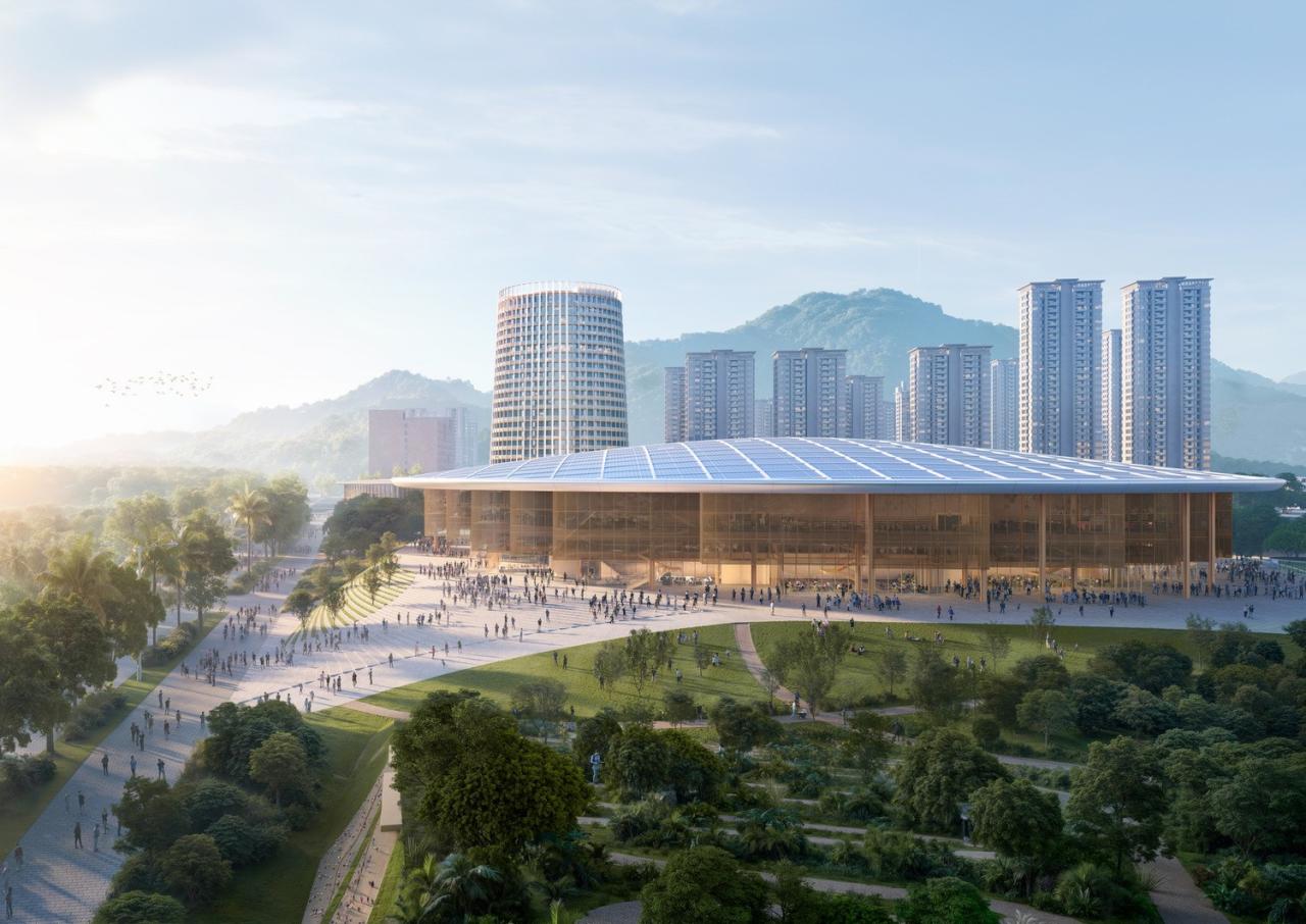 BIM建筑|MVRDV 赢得中国羽毛球训练中心设计竞赛 BIM建筑|MVRDV 赢得中国羽毛球训练中心设计竞赛