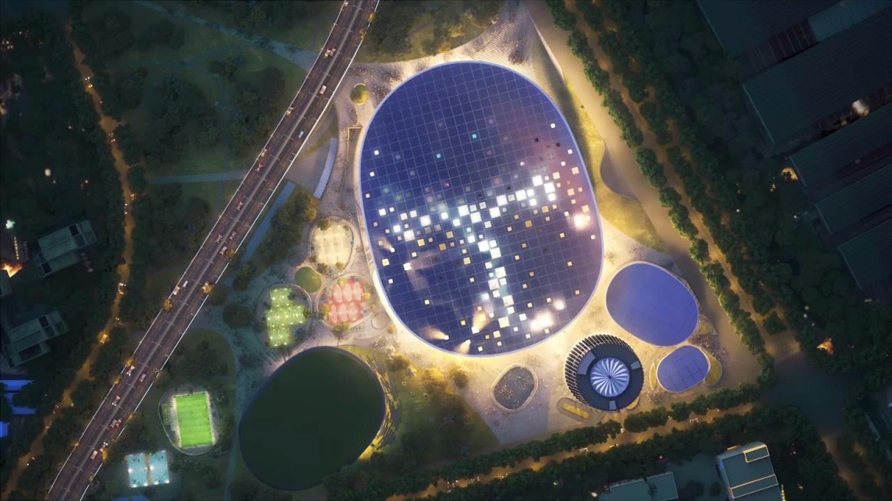 BIM建筑|MVRDV 赢得中国羽毛球训练中心设计竞赛 BIM建筑|MVRDV 赢得中国羽毛球训练中心设计竞赛