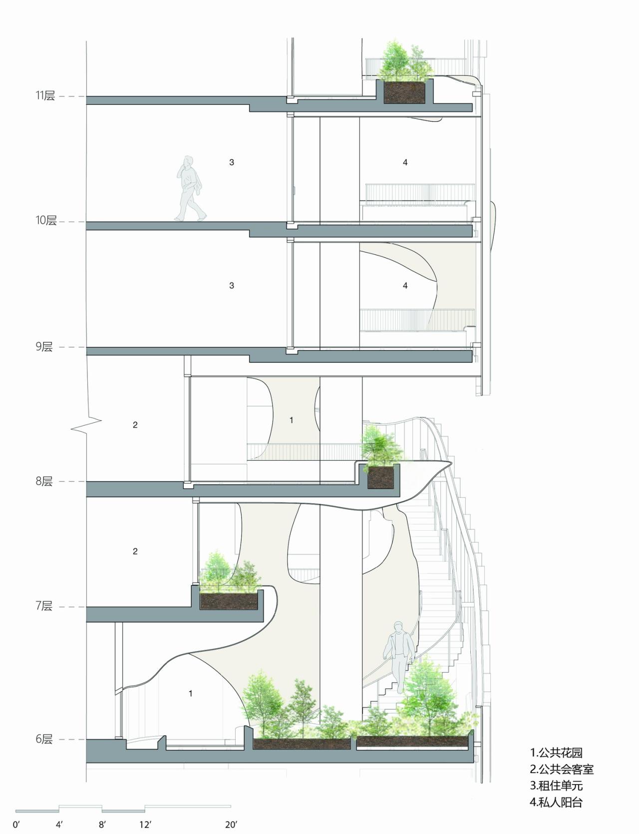 BIM建筑|“垂直峡谷”: 美国丹佛住宅建成 / MAD BIM建筑|“垂直峡谷”: 美国丹佛住宅建成 / MAD