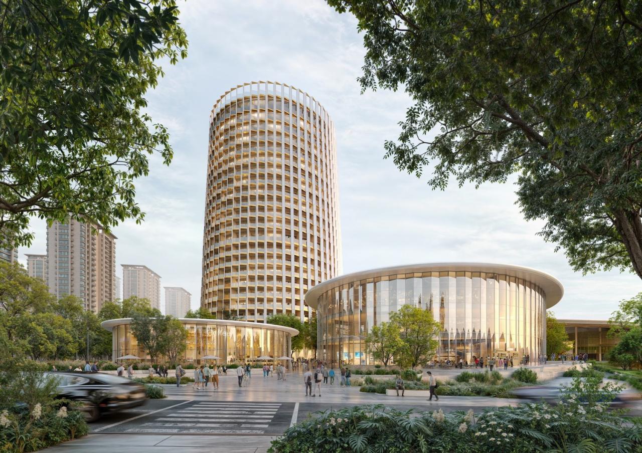BIM建筑|MVRDV 赢得中国羽毛球训练中心设计竞赛 BIM建筑|MVRDV 赢得中国羽毛球训练中心设计竞赛