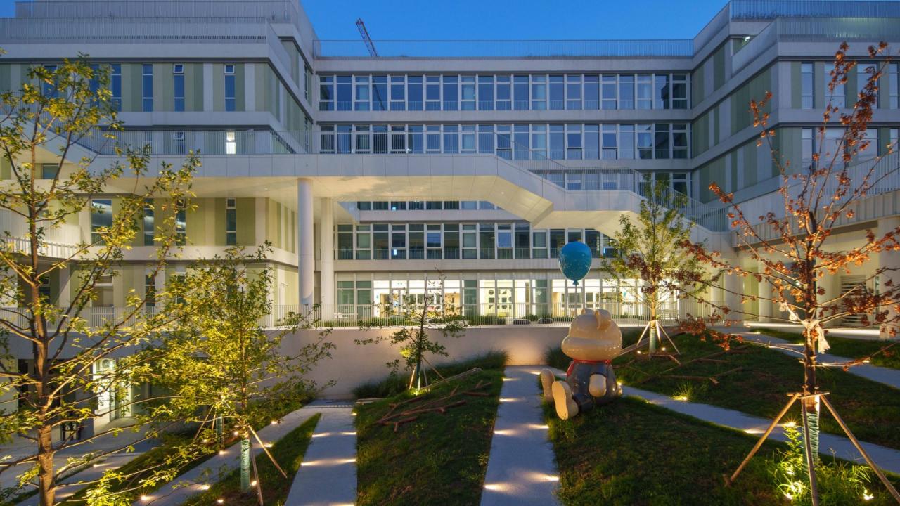 BIM建筑|上海市实验学校嘉定新城分校 / 大观景观 BIM建筑|上海市实验学校嘉定新城分校 / 大观景观