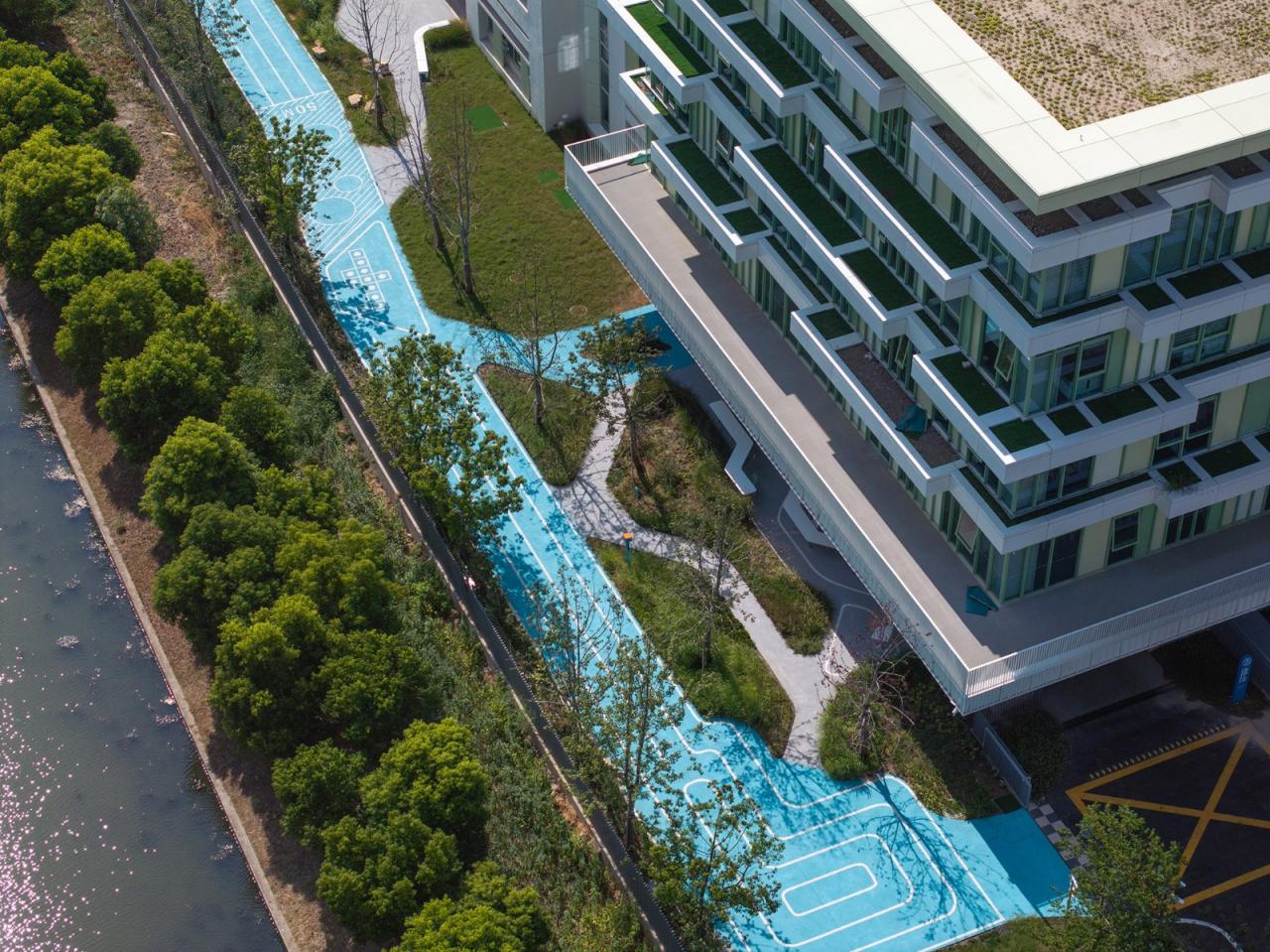 BIM建筑|上海市实验学校嘉定新城分校 / 大观景观 BIM建筑|上海市实验学校嘉定新城分校 / 大观景观