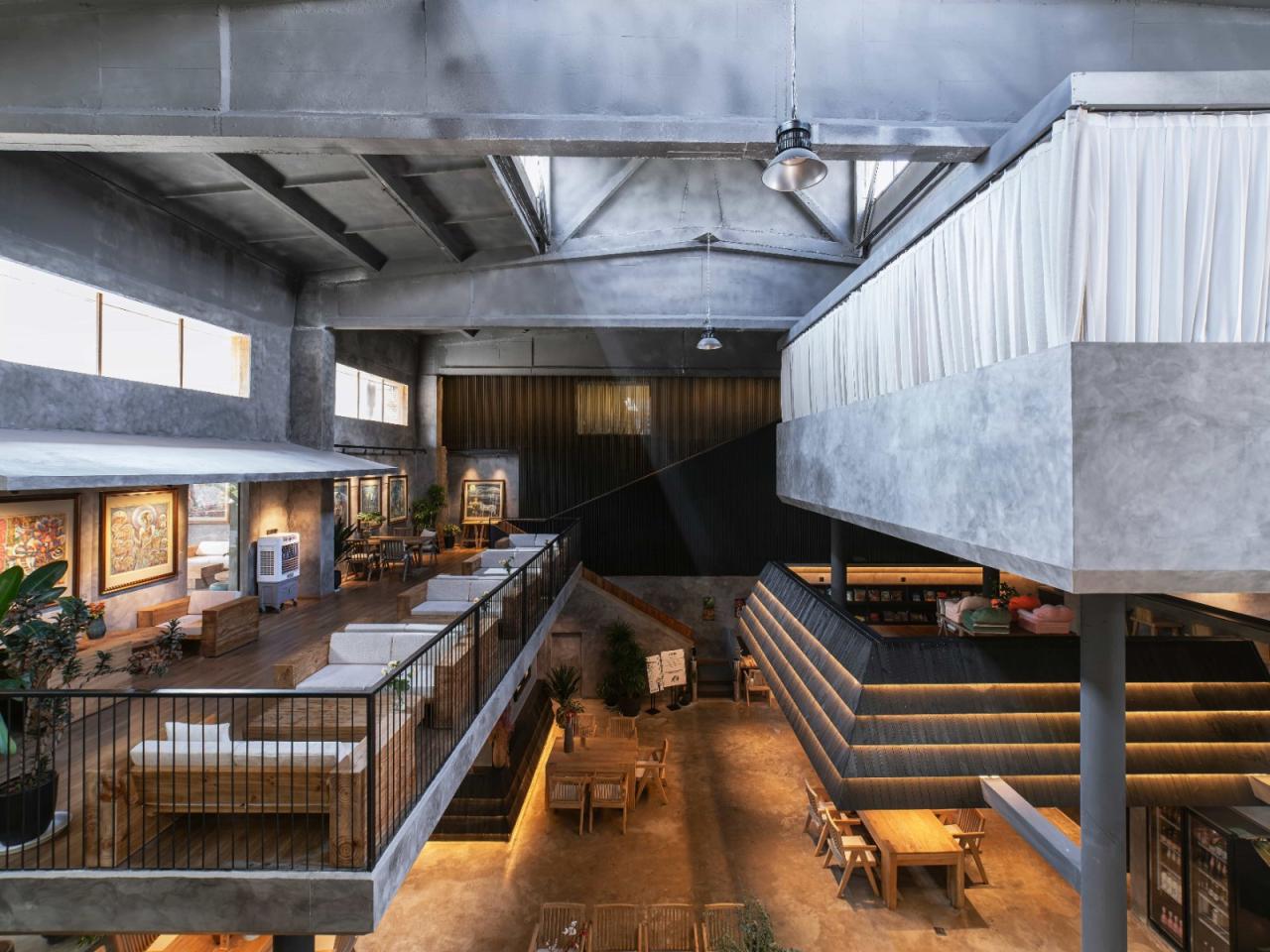 BIM建筑|接梯空间:旧厂房,新书咖 / 素造建筑 BIM建筑|接梯空间:旧厂房,新书咖 / 素造建筑