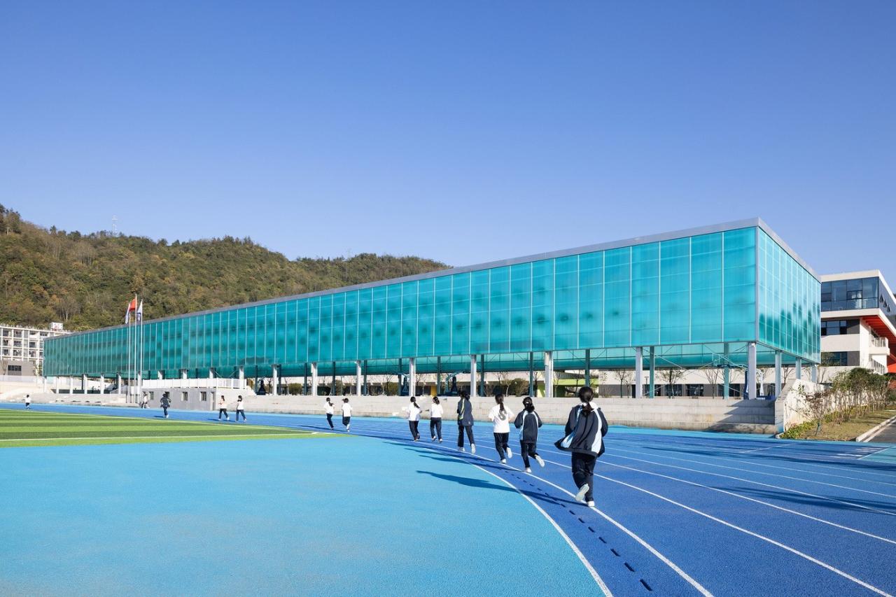 BIM建筑|南山五福堂高级中学 / 小写建筑 BIM建筑|南山五福堂高级中学 / 小写建筑