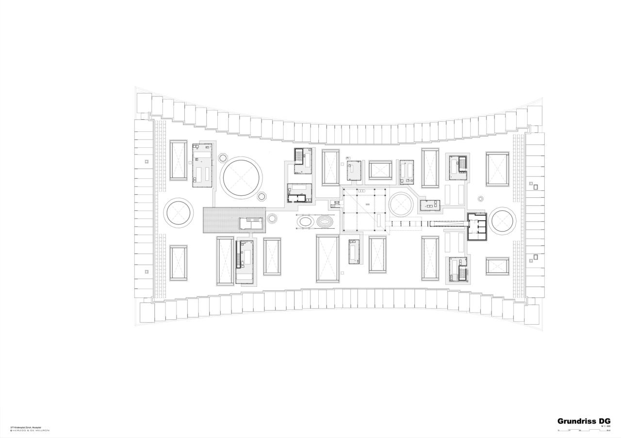 BIM建筑|苏黎世大学儿童医院 / 赫尔佐格与德梅隆事务所 BIM建筑|苏黎世大学儿童医院 / 赫尔佐格与德梅隆事务所