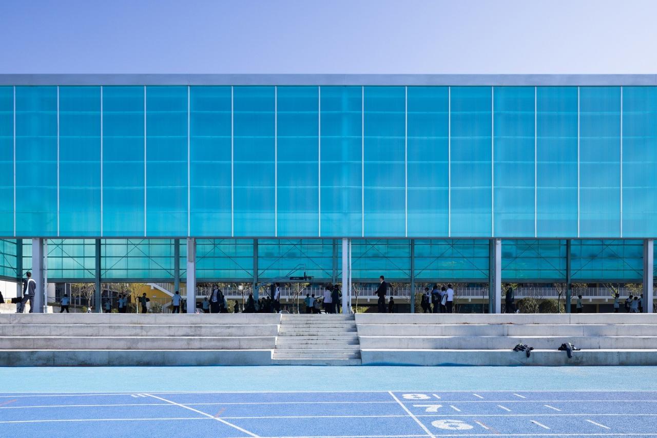 BIM建筑|南山五福堂高级中学 / 小写建筑 BIM建筑|南山五福堂高级中学 / 小写建筑