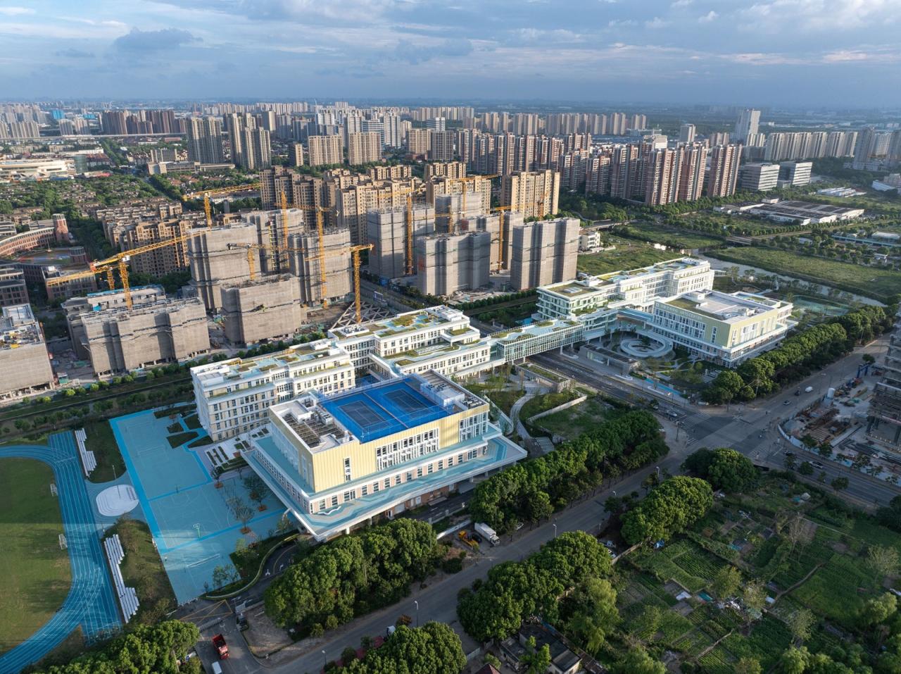 BIM建筑|上海市实验学校嘉定新城分校 / 大观景观 BIM建筑|上海市实验学校嘉定新城分校 / 大观景观