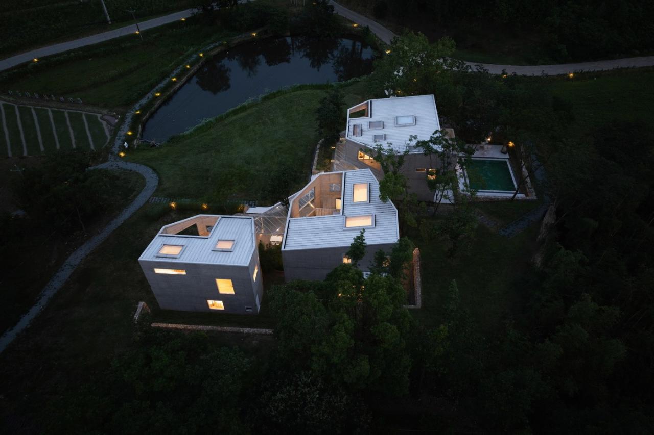 BIM建筑|柿柿如意•南野际民宿 / UAO 瑞拓设计 BIM建筑|柿柿如意•南野际民宿 / UAO 瑞拓设计