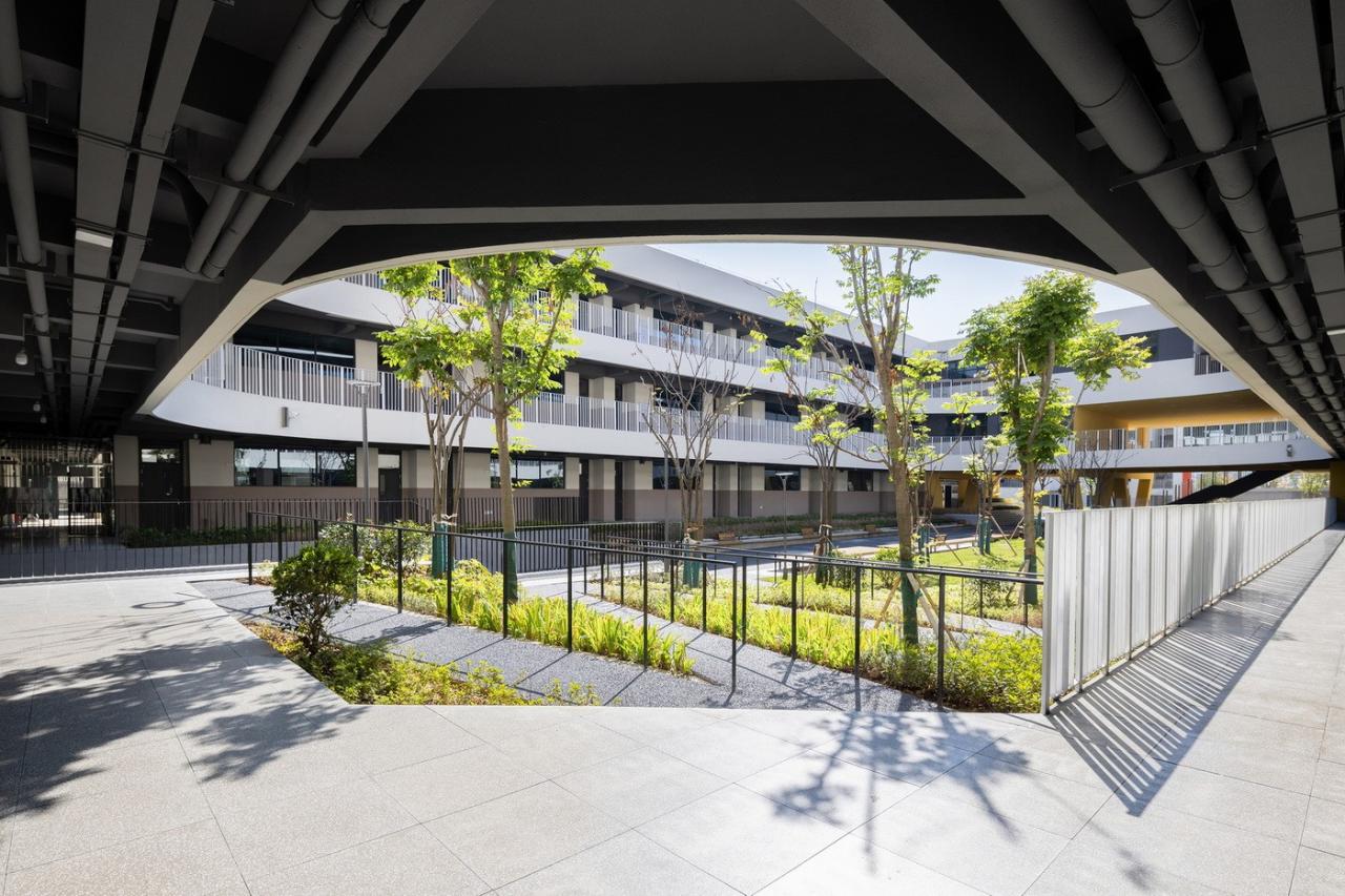 BIM建筑|南山五福堂高级中学 / 小写建筑 BIM建筑|南山五福堂高级中学 / 小写建筑