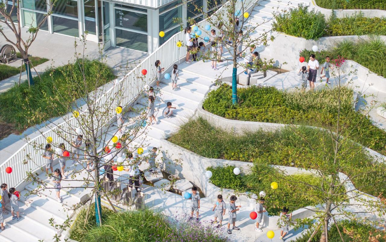 BIM建筑|上海市实验学校嘉定新城分校 / 大观景观 BIM建筑|上海市实验学校嘉定新城分校 / 大观景观