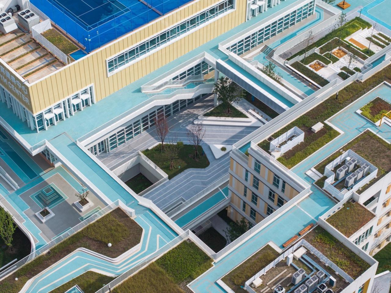 BIM建筑|上海市实验学校嘉定新城分校 / 大观景观 BIM建筑|上海市实验学校嘉定新城分校 / 大观景观