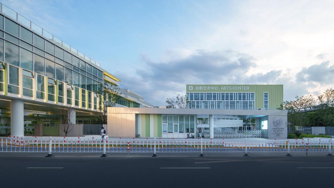 BIM建筑|上海市实验学校嘉定新城分校 / 大观景观 BIM建筑|上海市实验学校嘉定新城分校 / 大观景观