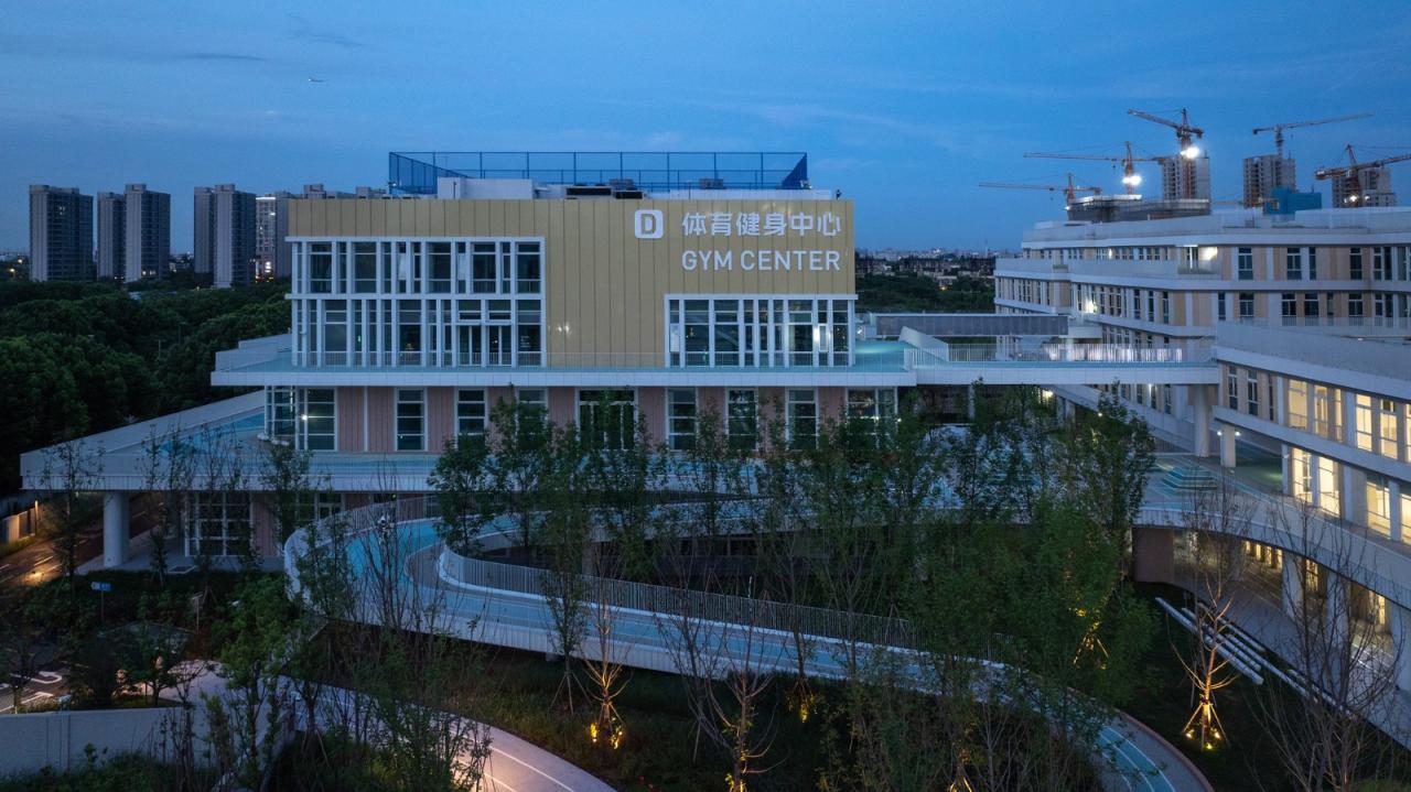 BIM建筑|上海市实验学校嘉定新城分校 / 大观景观 BIM建筑|上海市实验学校嘉定新城分校 / 大观景观