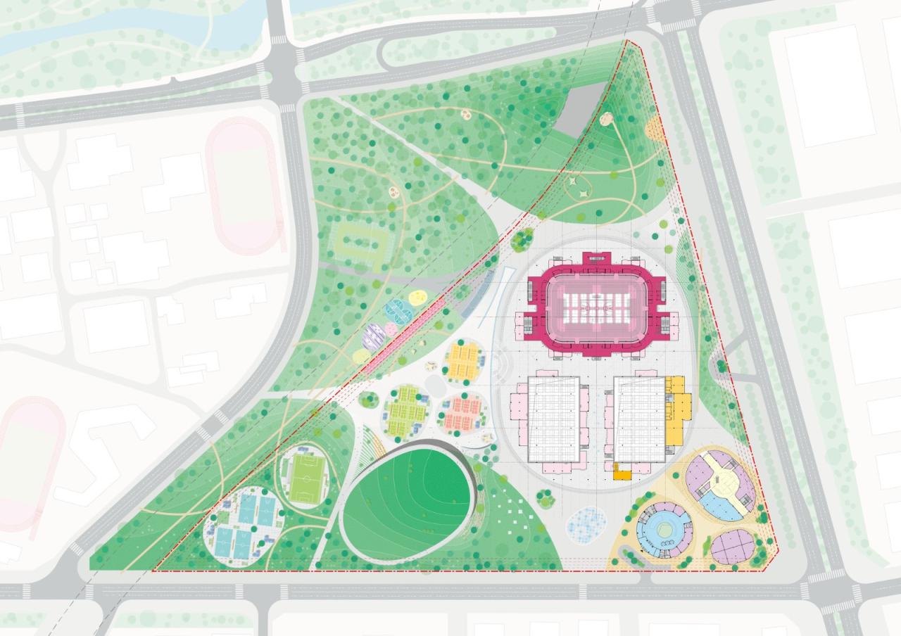 BIM建筑|MVRDV 赢得中国羽毛球训练中心设计竞赛 BIM建筑|MVRDV 赢得中国羽毛球训练中心设计竞赛