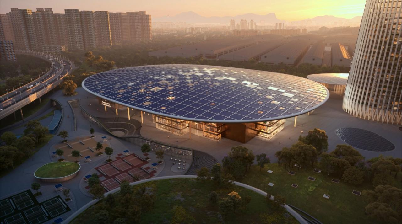 BIM建筑|MVRDV 赢得中国羽毛球训练中心设计竞赛 BIM建筑|MVRDV 赢得中国羽毛球训练中心设计竞赛
