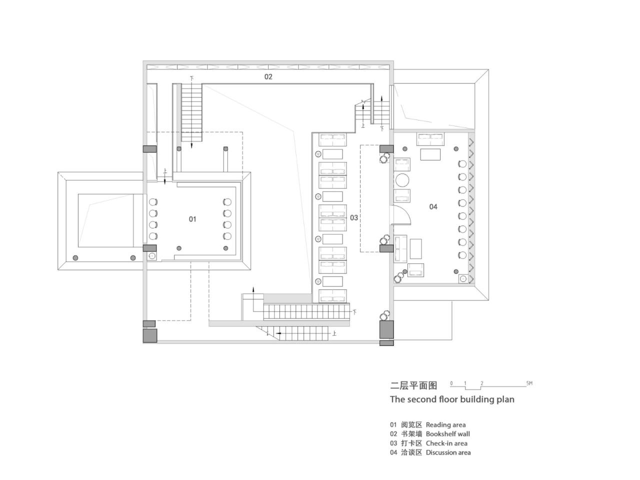 BIM建筑|接梯空间:旧厂房,新书咖 / 素造建筑 BIM建筑|接梯空间:旧厂房,新书咖 / 素造建筑
