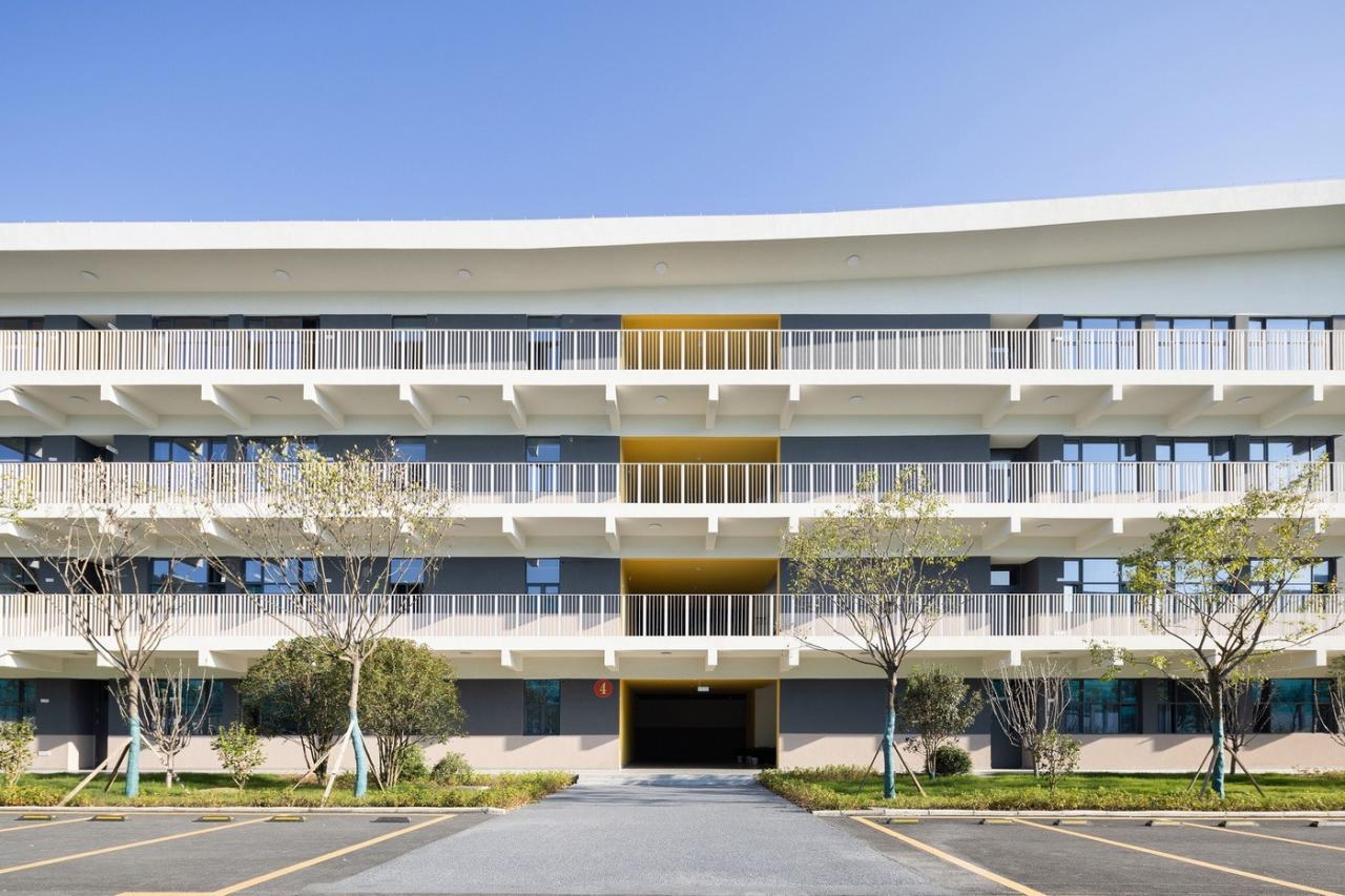 BIM建筑|南山五福堂高级中学 / 小写建筑 BIM建筑|南山五福堂高级中学 / 小写建筑