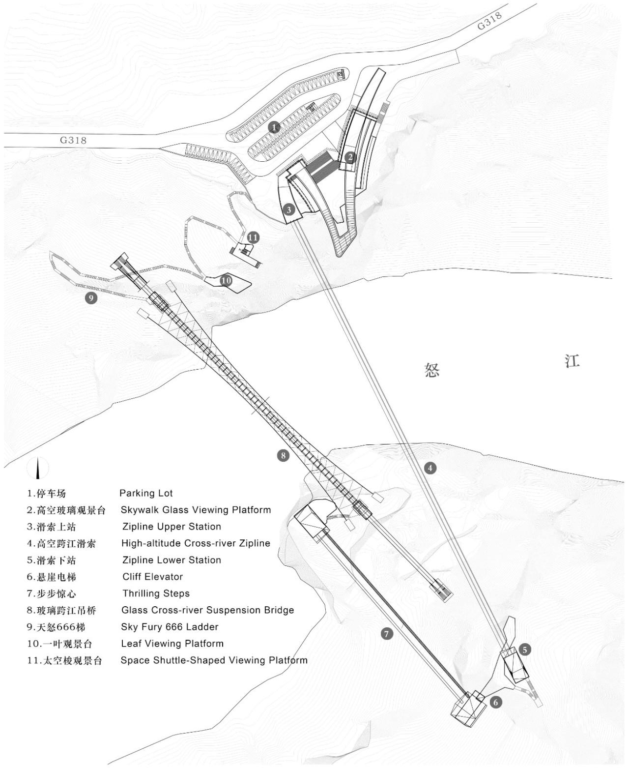 BIM建筑|西藏•怒江72拐大峡谷景区 / 小隐建筑事务所 BIM建筑|西藏•怒江72拐大峡谷景区 / 小隐建筑事务所