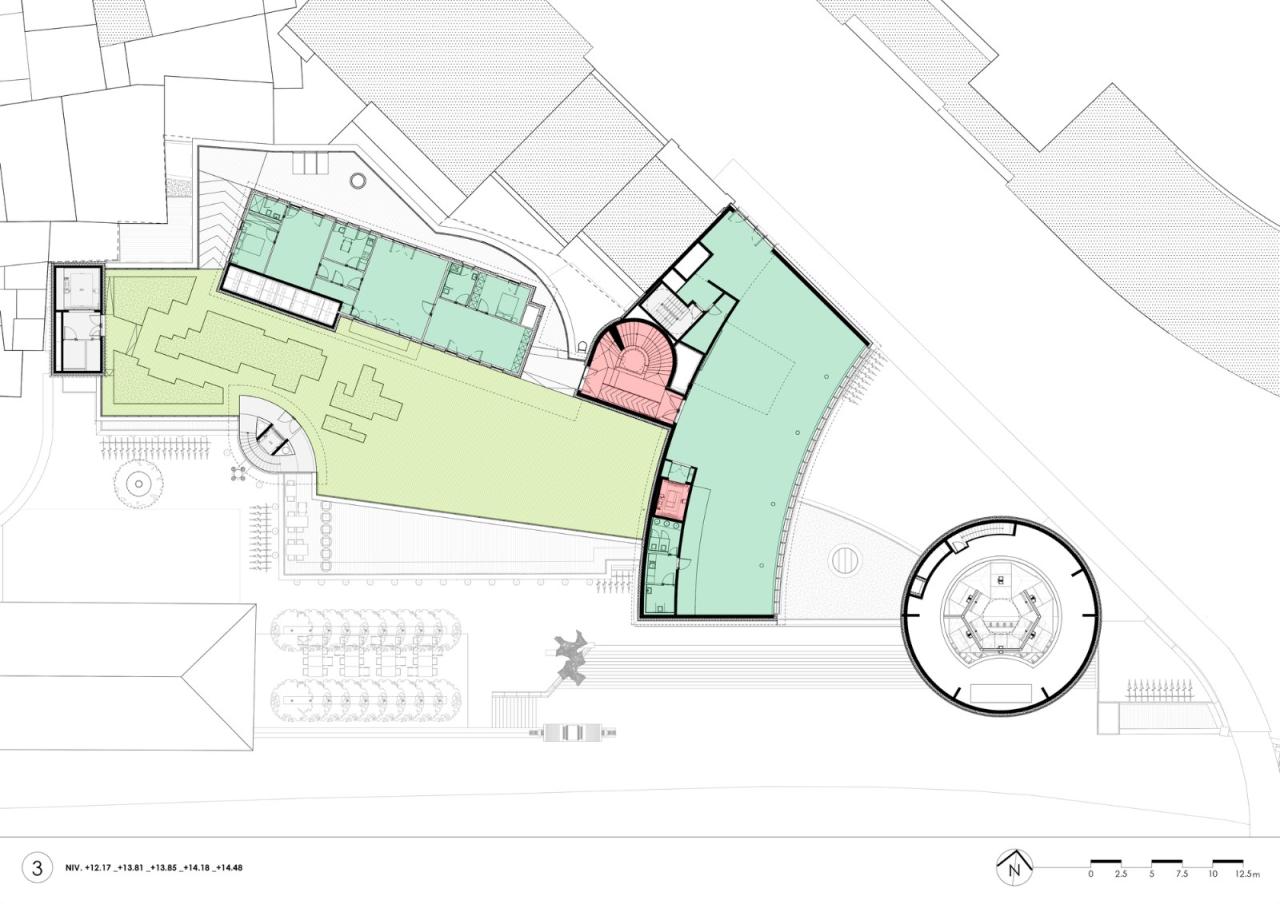 BIM建筑|那慕尔省文化之家 / Philippe Samyn and Partners BIM建筑|那慕尔省文化之家 / Philippe Samyn and Partners