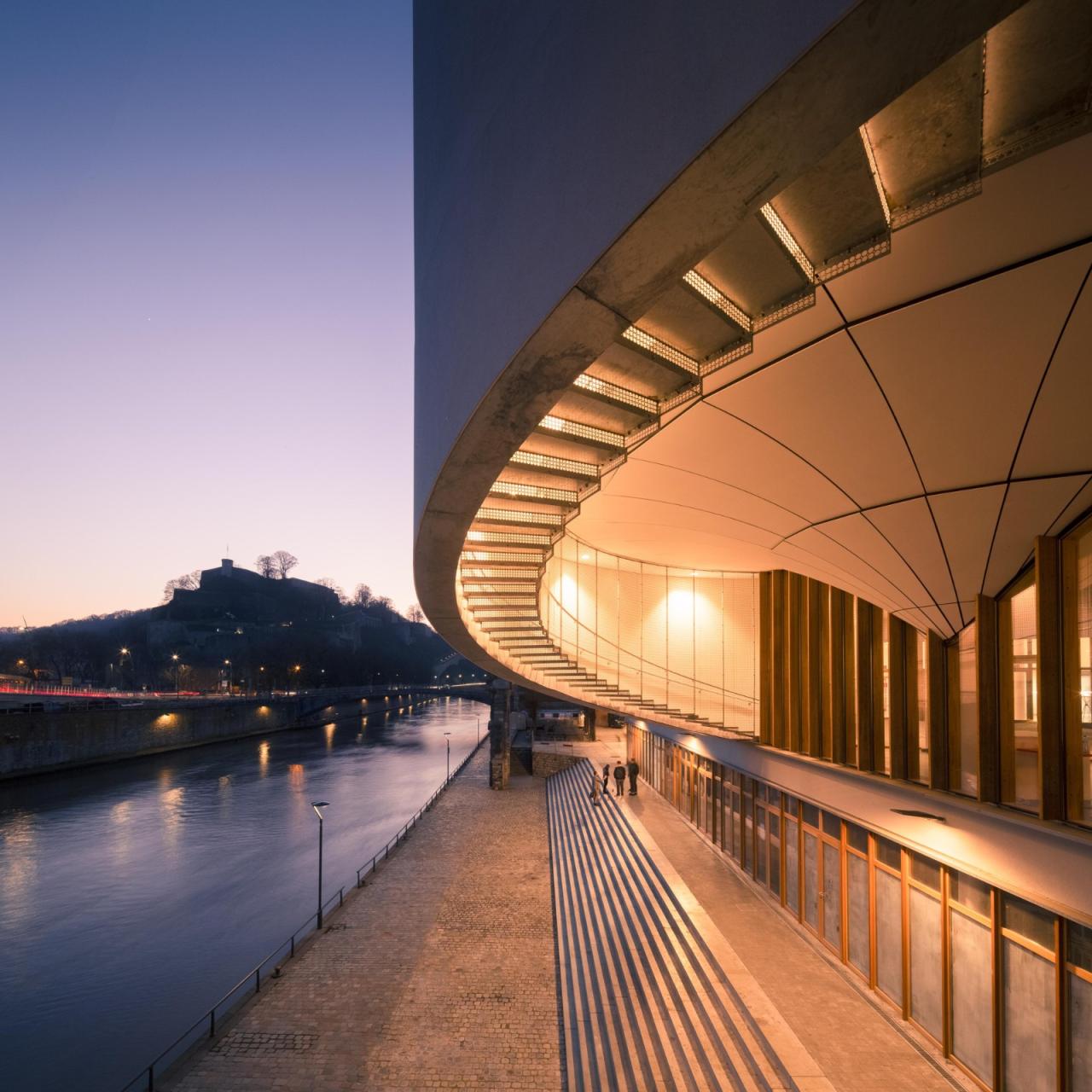 BIM建筑|那慕尔省文化之家 / Philippe Samyn and Partners BIM建筑|那慕尔省文化之家 / Philippe Samyn and Partners