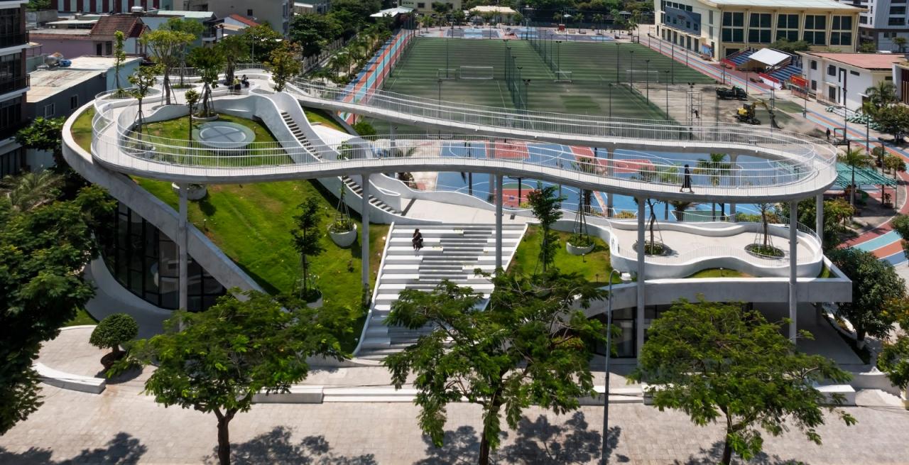 BIM建筑|朔特拉艺术展览中心 / Ho Khue Architects BIM建筑|朔特拉艺术展览中心 / Ho Khue Architects