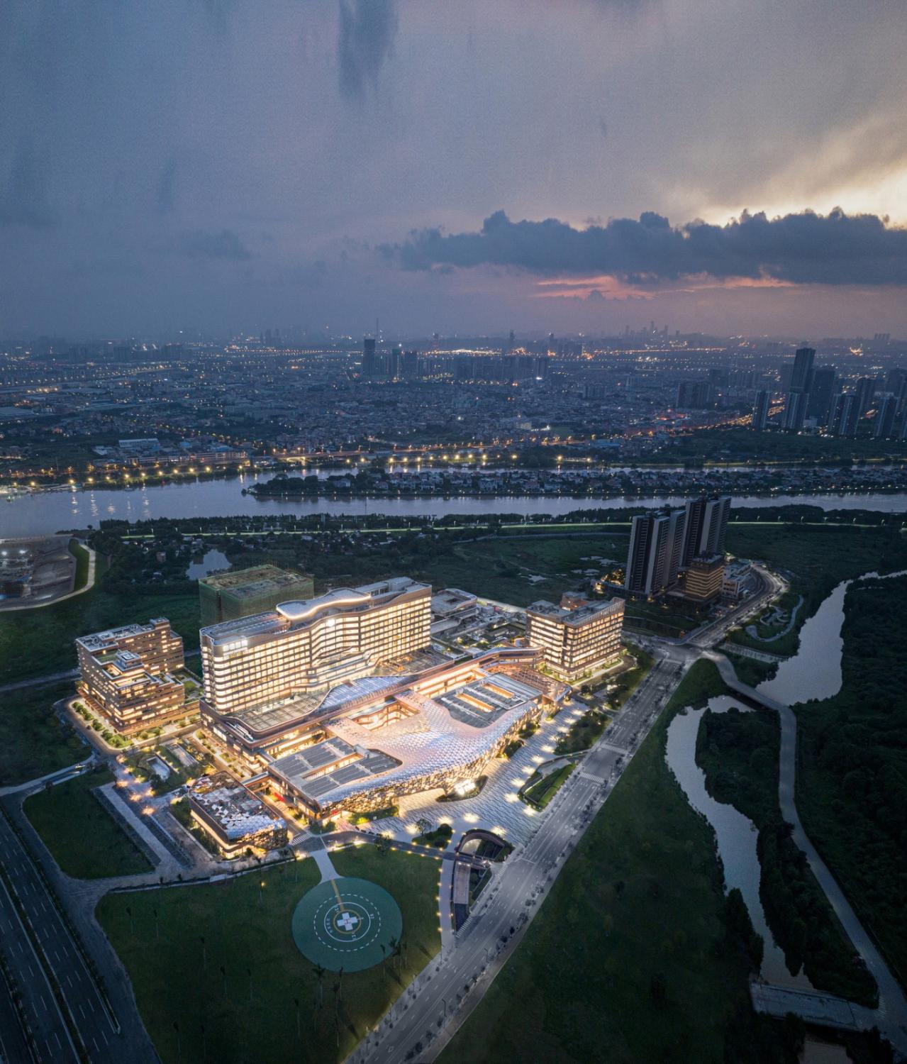 BIM建筑|美的·和祐医院-投资百亿的全球最美花园式医院 / 英国杰典国际建筑 BIM建筑|美的·和祐医院-投资百亿的全球最美花园式医院 / 英国杰典国际建筑