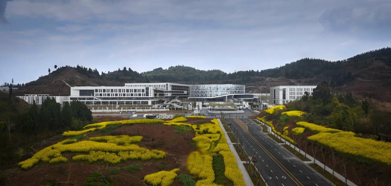 BIM建筑|重庆电力高等专科学校图书馆 / 天津大学设计总院·顾志宏工作室 BIM建筑|重庆电力高等专科学校图书馆 / 天津大学设计总院·顾志宏工作室