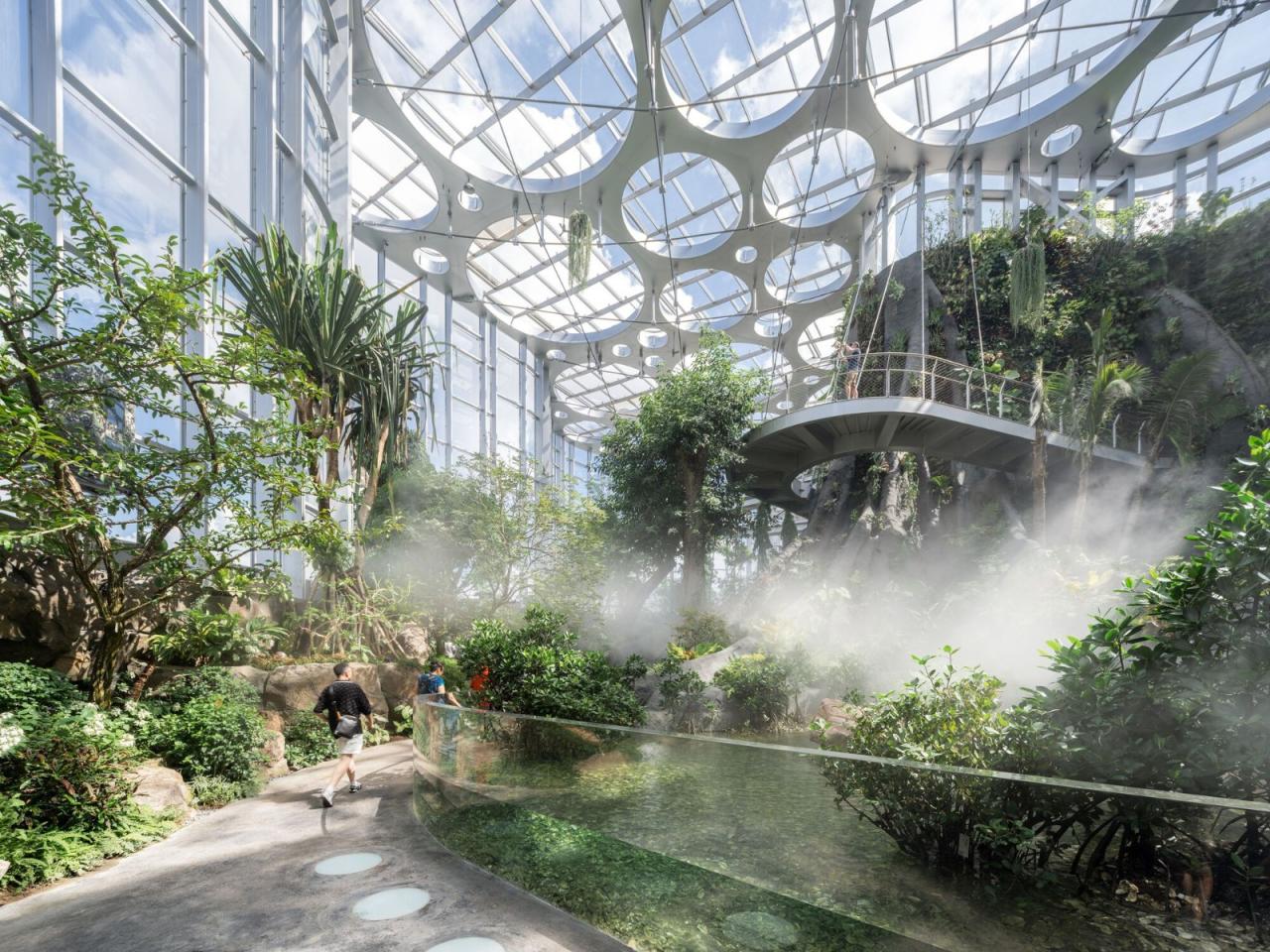 BIM建筑|上海版“疯狂植物园”,亚洲最大温室花园 / Delugan Meissl Associated Architects BIM建筑|上海版“疯狂植物园”,亚洲最大温室花园 / Delugan Meissl Associated Architects